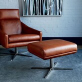 Thumbnail for your product : west elm Austin Leather Swivel Ottoman