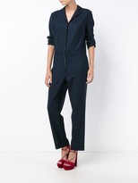Thumbnail for your product : Adam Lippes Notched Lapel Jumpsuit