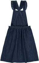Thumbnail for your product : Emile et Ida Chambray Dungaree Dress