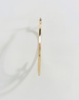 Thumbnail for your product : ASOS Open Shooting Star Hoop Earrings
