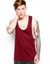 Thumbnail for your product : ASOS Tank With Extreme Racer Back