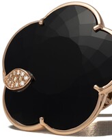 Thumbnail for your product : Pasquale Bruni 18kt rose gold Ton Jolì onyx and diamond cocktail ring