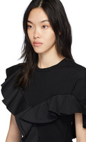 Thumbnail for your product : Alexander McQueen Black Ruffle T-Shirt