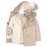 Thumbnail for your product : Yves Salomon Parka with a removable lining