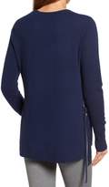 Thumbnail for your product : Halogen Side Tie Cashmere Sweater (Regular & Petite)