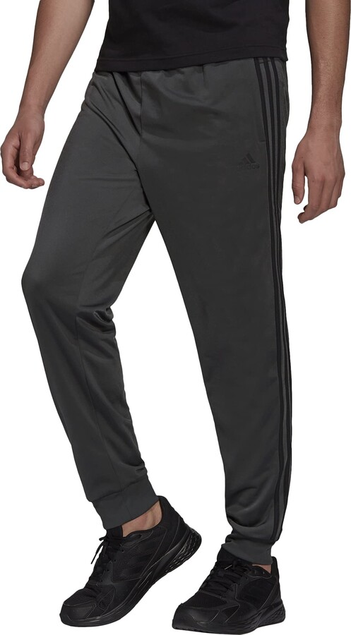 adidas Men's Big & Tall Essentials Warm-Up Slim Tapered 3-Stripes Tracksuit  Bottoms - ShopStyle Pants