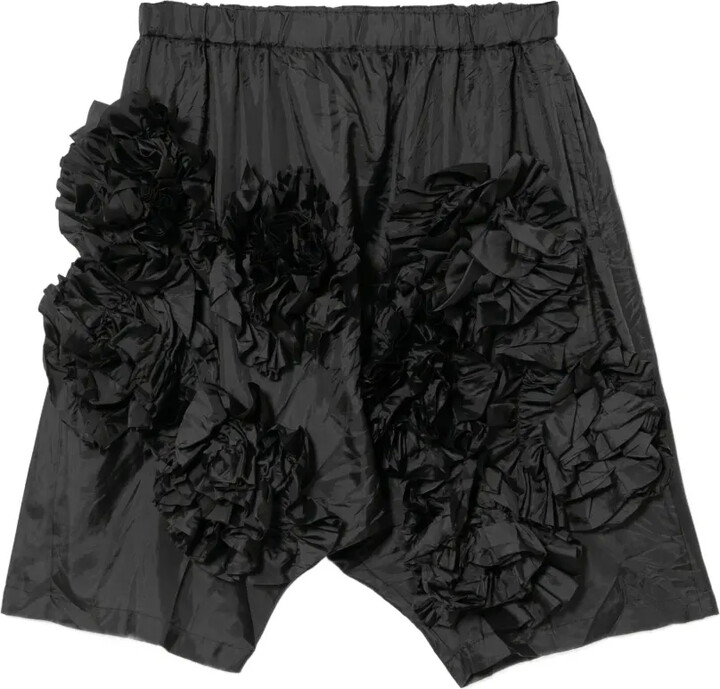 Comme des Garçons Comme des Garçons Floral Detail Shorts