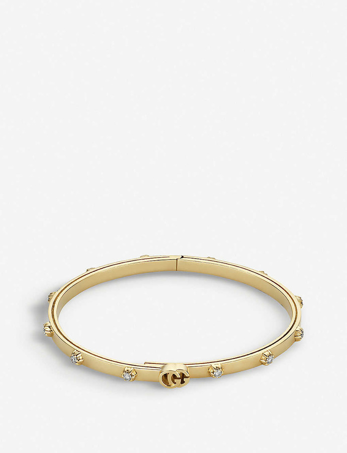 gucci bracelet gold bangle