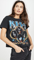 Thumbnail for your product : MadeWorn Kiss Alive Crop Tee