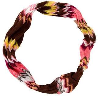 Missoni Chevron Knit Headband