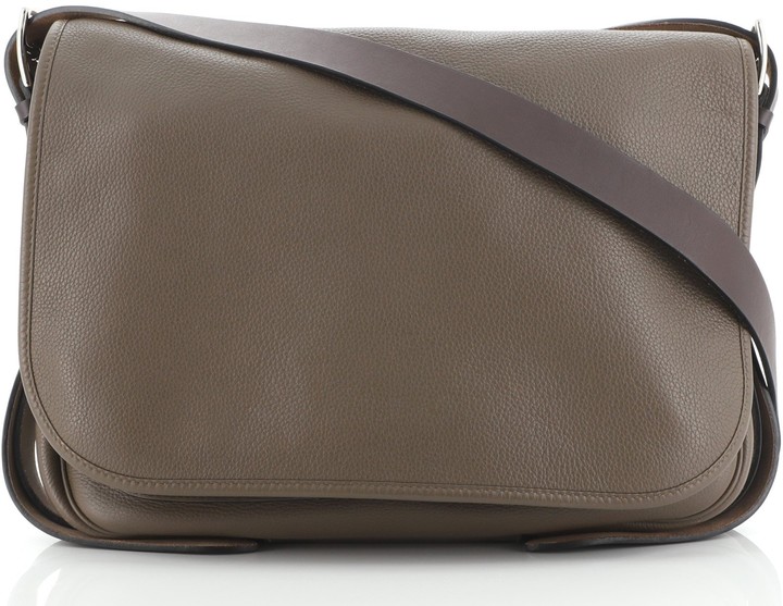 Hermes Barda Messenger Bag Veau Alamo and Vache Hunter 35 ShopStyle