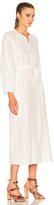 Thumbnail for your product : Mara Hoffman Peasant Dress in White.