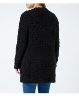 Thumbnail for your product : New Look Inspire Cream Fluffy Textured Oversized Cardigan