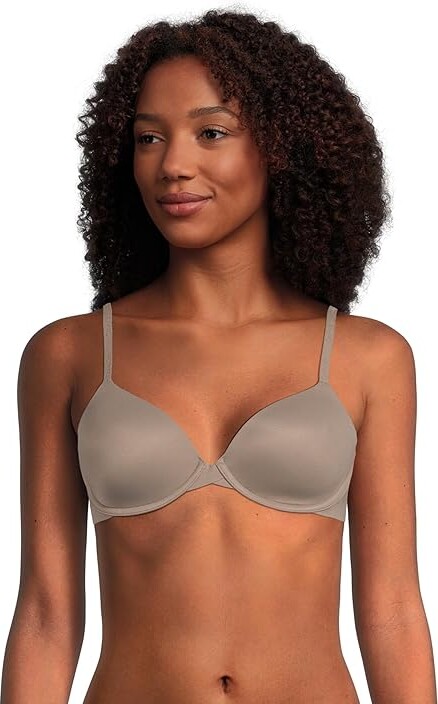 Calvin Klein Underwear Perfectly Fit Modern T-Shirt Bra F3837 Women's Bra Beige : 34D, Microfiber/Nylon/Elastane