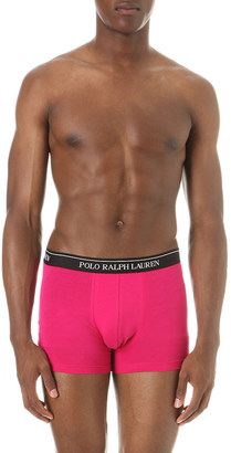 Polo Ralph Lauren Pack of three stretch-cotton trunks