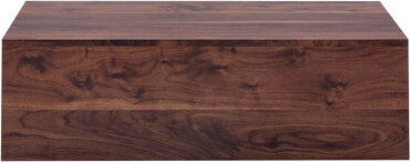 Latitude Run 39.3*23.6*12 Inch Wood Grain MDF Coffee Table - Design
