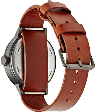 Tsovet SVT-SC38 38mm Stainless Steel and Leather Watch