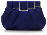 Thumbnail for your product : Kate Landry Heavy Satin Large Clasp Frame Clutch