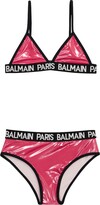 Thumbnail for your product : Balmain Kids Logo bikini
