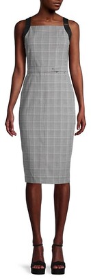 Gray Sheath Sleeveless | Shop the worldâs largest collection of fashion | ShopStyle