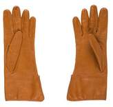 Thumbnail for your product : Burberry Leather Wrist Gloves
