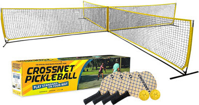 Vivere Hammocks Crossnet Pickleball Set