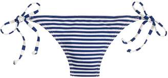 J.Crew String bikini bottom in mixed stripe
