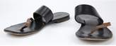 Thumbnail for your product : Álvaro González Black Leather Sandals