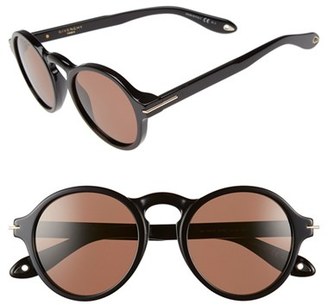 Givenchy Women's 51Mm Round Sunglasses - Black