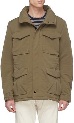 Denham Jeans 'Trecco' retractable hood padded shirt jacket