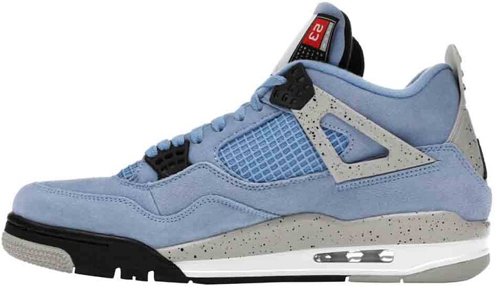 Nike Jordan 4 University Blue Sneakers Size (US 6Y) EU 38.5 - ShopStyle