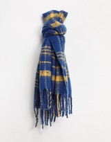 Thumbnail for your product : Free People Prep brushed plaid scarf