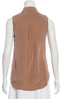 Thumbnail for your product : Equipment Sleeveless Button-Up Blouse