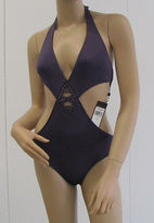 Thumbnail for your product : BCBGMAXAZRIA Capetown One-Piece Swimsuit/Monok ini Black or Eggplant in XS S or M