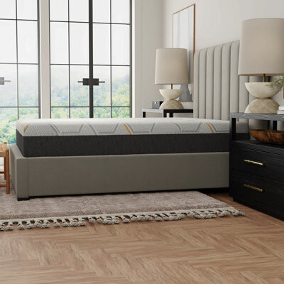 Blissful Nights 12" Medium Copper Infused Memory Foam Mattress