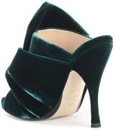Thumbnail for your product : N°21 Ronny 110 velvet sandals