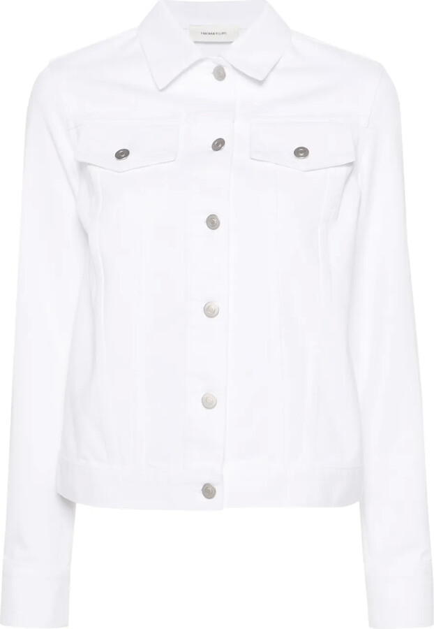 Fabiana Filippi Button-Up Denim Jacket