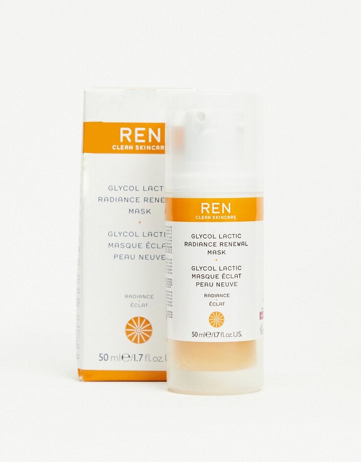 REN Clean Skincare Radiance Glycol Lactic Renewal Mask 1.7 fl oz -  ShopStyle Face Scrubs & Exfoliants