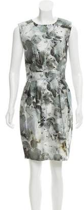 LK Bennett Floral Print Silk Dress