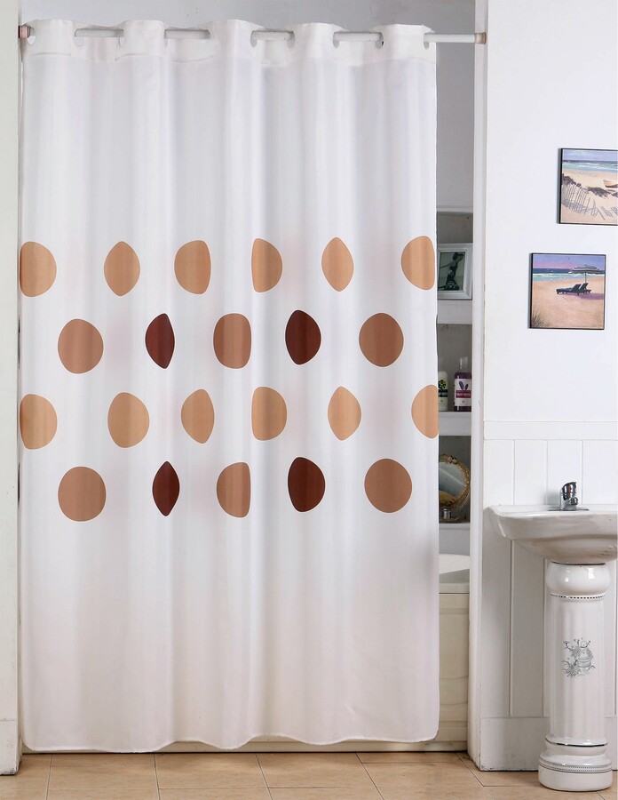 Kikkerland CLOUD PRINT Shower Curtain SH33 size 72 X 72 inch 100% polyester 