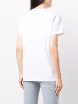 Thumbnail for your product : Barrie embroidered logo cotton T-shirt