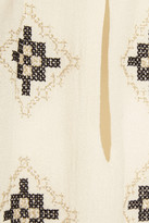Thumbnail for your product : Atelier A.P.C. de Production et de Création Embroidered crepe dress