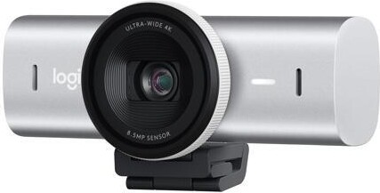 Logitech MX Brio Ultra HD 4K Collaboration and Streaming Webcam, 1080p at 60 FPS, Dual Noise Reducing Mics,Show Mode, USB-C, Webcam Cover, Works...