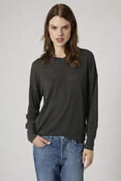 Thumbnail for your product : Topshop Long sleeve sweatshirt