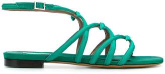 Tabitha Simmons strappy side buckle sandals