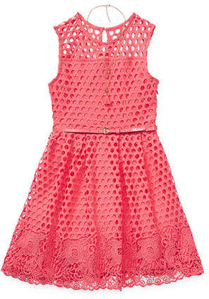orange dress prom