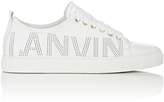 Thumbnail for your product : Lanvin Women's Logo-Perforated Leather Sneakers