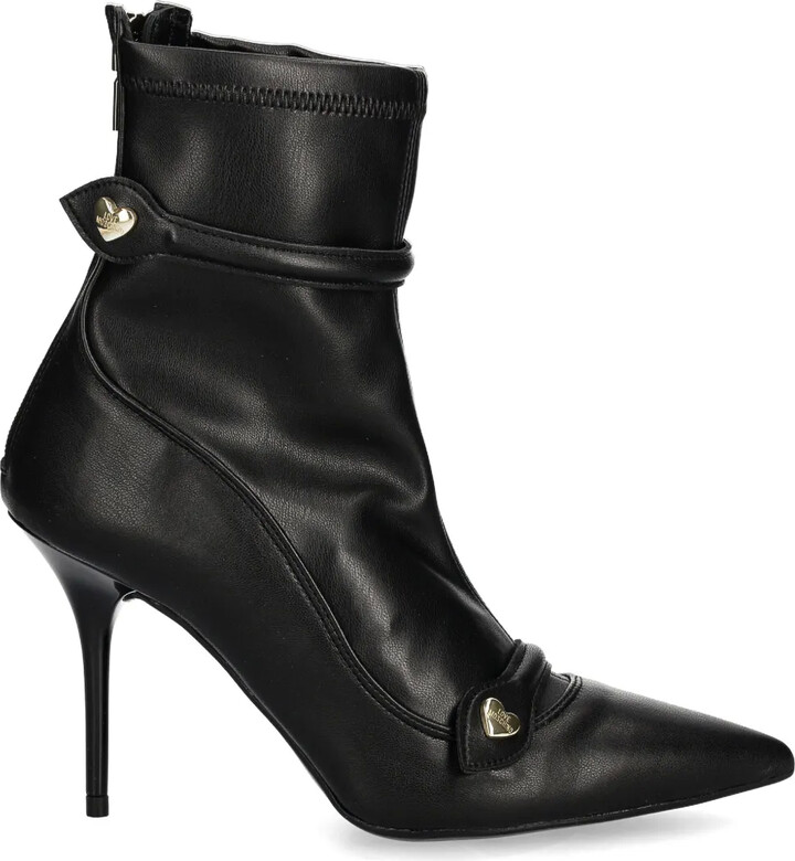Love Moschino 90mm Zip-Up Boots