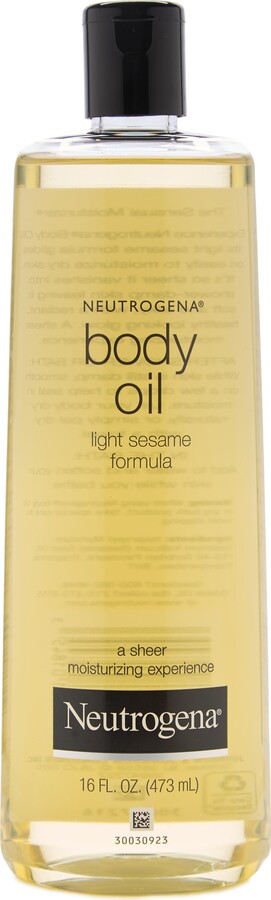 Neutrogena Body Oil, Light Sesame Formula For Dry Skin