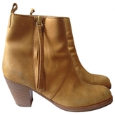 Thumbnail for your product : Acne 19657 ACNE Yellow Leather Boots